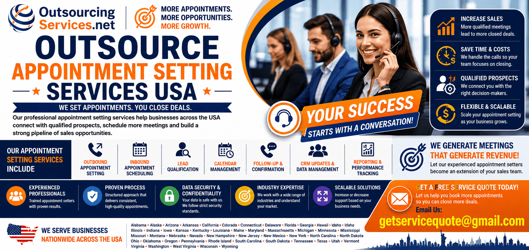 Outsource Appointment Setting Services