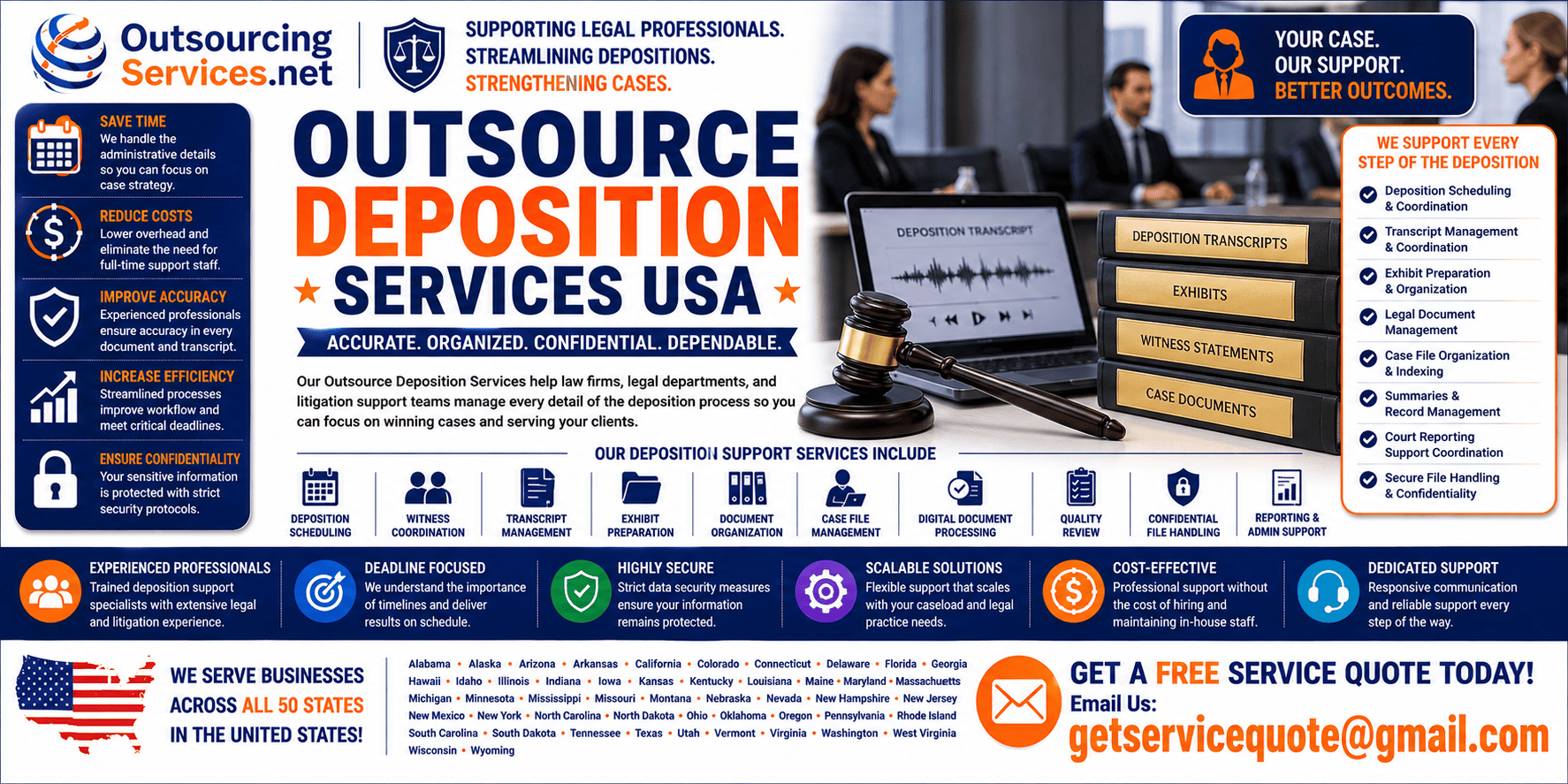 Outsource Deposition Services