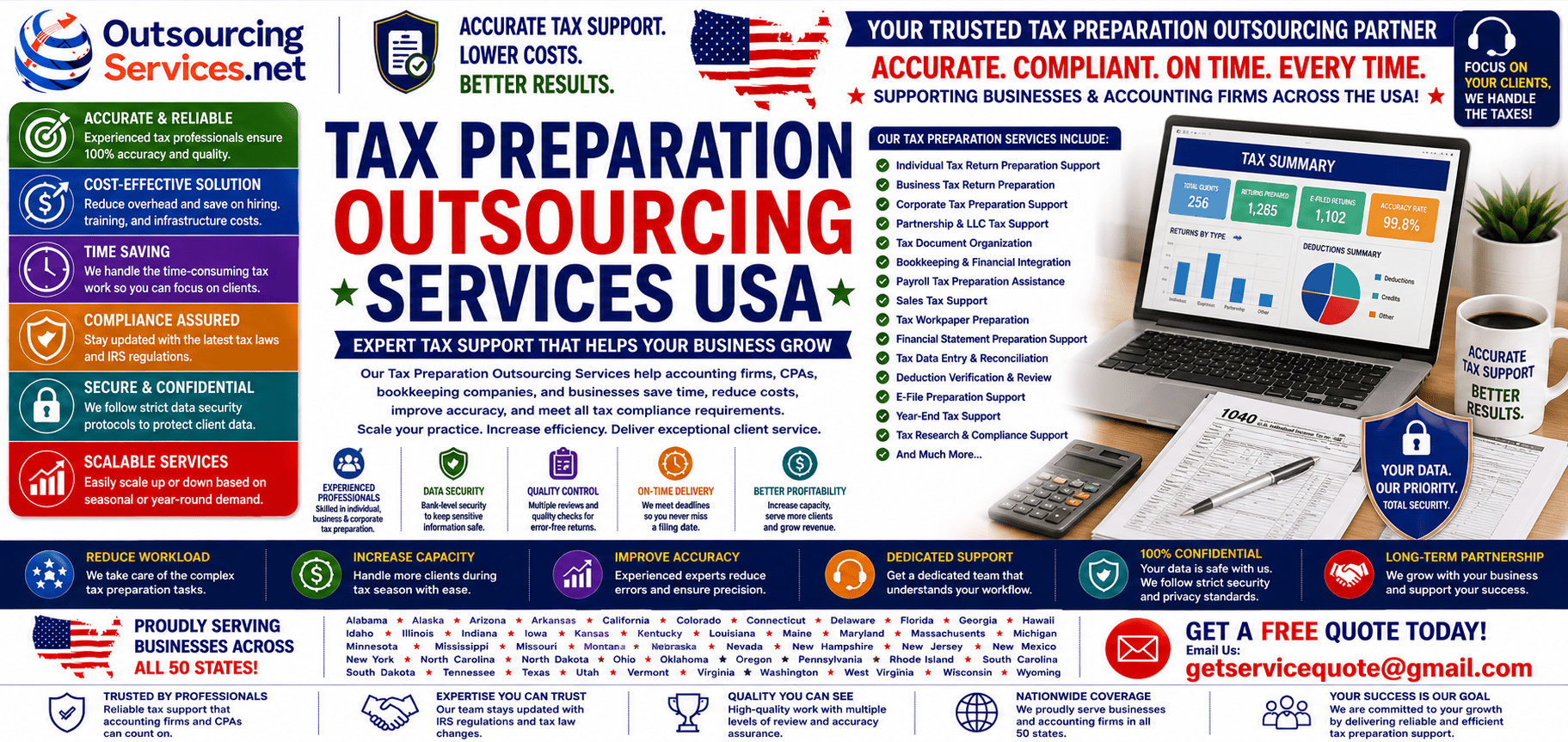 Tax Preparation Outsourcing Services
